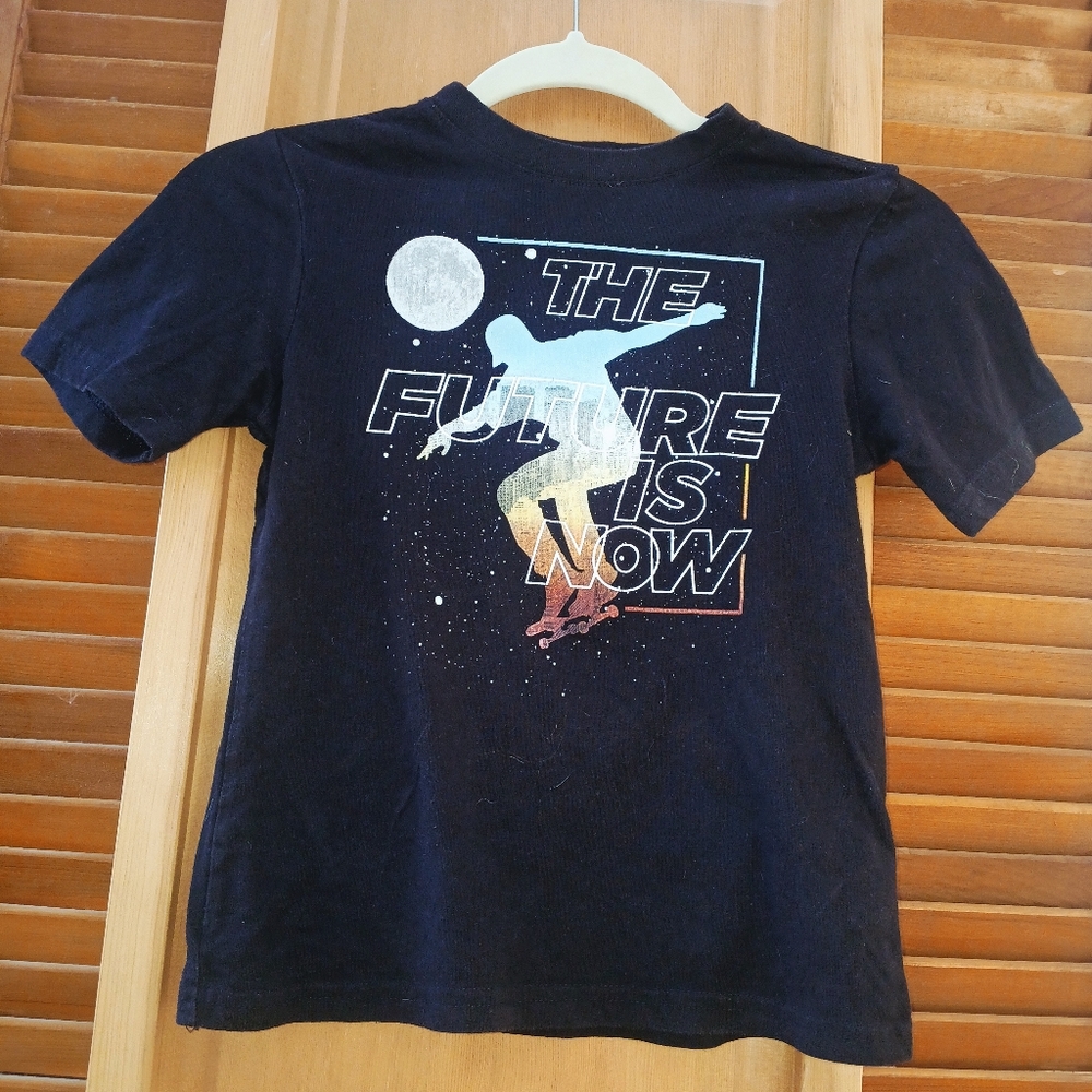 Wonder Nation Black 'The Future Is Now' Tee